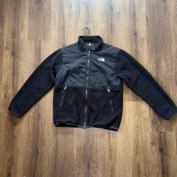 The North Face Denali Jacket Black Fleece Zip Hiking Expedition - Picture 1 of 4